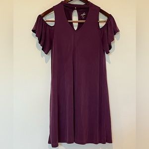 Alya purple dress
